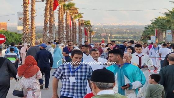 شاهدوا الآلاف يتوافدون على البودشيشية في ذكرى المولد النبوي