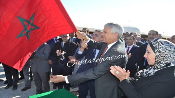 شاهدوا..صديقي وزير الفلاحة يطلق رفقة عامل الناظور مشروع كبير لعصرنة الري بسهل الكارت باولاد ستوت زايو