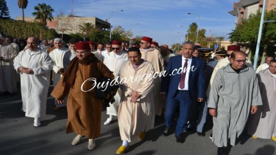 صوت وصور..باري الكاتب العام لولاية جهة الشرق يشارك ساكنة وجدة صلاة الاستسقاء