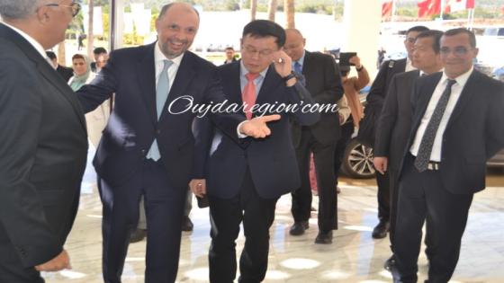 شاهدوا لحظات إطلاق بناء الشركة الصينية بالناظور