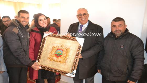 صوت وصور..فعاليات جمعوية تكرم الوالي الجامعي بجماعة لبصارة حساين محمد