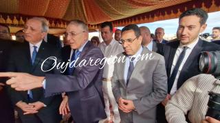 برادة وزير التعليم والخطيب الهبيل والي الجهة يطلقان بوجدة مركب رياضي بكولوش ومؤسسات تعليمية جديدة