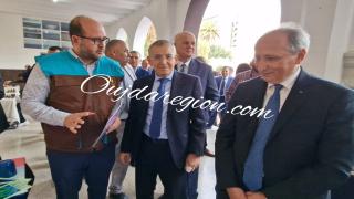 وزير التعليم برادة والوالي الخطيب الهبيل في قلب اقدم ثانوية بالمغرب