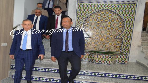 شاهدوا الوالي خطيب الهبيل يفتتح اقدم إدارة بوجدة عمرها قرن بعد إعادة تاهيلها