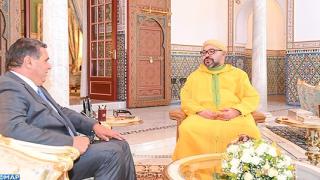 جلالة الملك يستقبل السيد عزيز أخنوش (بلاغ)