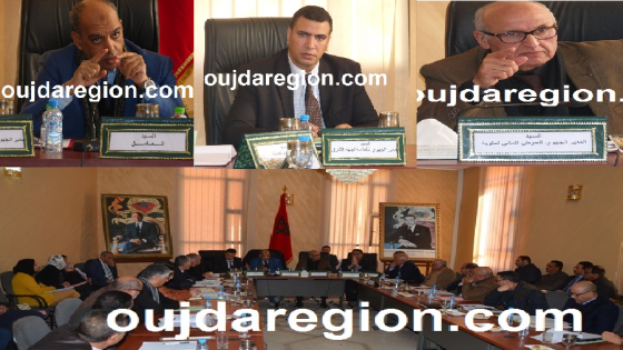 فيديو وصور..وكالة الحوض المائي لملوية في اجتماع مستعجل حول الفرشة المائية لتريفة