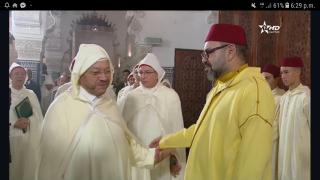 جلالة الملك يستقبل العلامة بنحمزة