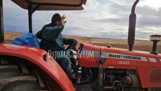 الحرث وجدة بعد امطار الخير