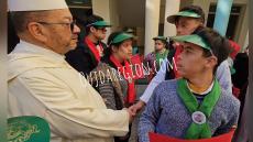 في مشهد مؤثر فرحة العلامة بنحمزة بأطفال التثلث الصبغي يحفظون القرآن الكريم