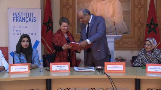 chambre de l’artisanat de l’Oriental:Intevention de Yannick Beauvai,directrice de l’Institut français d’Oujda