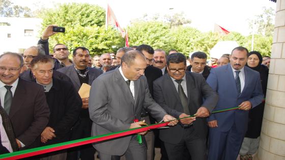 بالفيديو…حوضي يفتتح مركزا تجاريا بالسعيدية