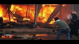 عاجل…جرادة:النيران تلتهم محلات بالسوق المغطى