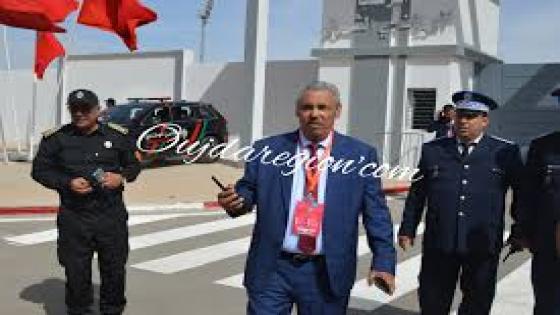 شاهدوا بوجدة الامن الوطني يسهر على تأمين مقابلة المنتخب الوطني