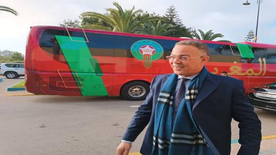 لقجع يرجع الى المغرب بعد انتصار المغرب بامريكا