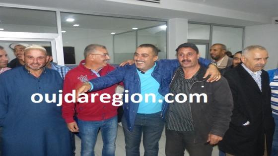 فيديو وصور..وجدة:كواليس ليلة الحسم وتصريح بلقاسم مير وهشام الصغير بعد الفوز