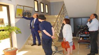 صور..الأستاذ خليل متحد يستقبل اعضاء لجنة التعاون الفرنكفوني بين مدينة بروكسيل وووكالة تنمية الأقاليم الشرقية