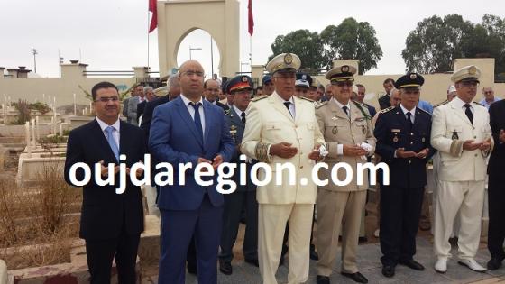 فيديو وصور…الوالي الجامعي يرأس مراسم تحية العلم ويترحم على أرواح الشهداء