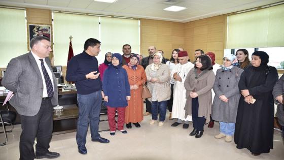روبرتاج..رئيس جهة الشرق يستقبل التعاونيات الفائزة بالمتجار التضامنية بالمطار الدولي وجدة أنكاد