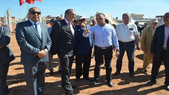 فيديو وصور..الأشغال على قدم وساق لتوسيع وتهيئة سوق سيدي أحمد أبركان لاحتواء الباعة الجائلين بمدينة بركان