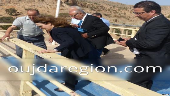فيديو وصور… كاتبة الدولة المكلفة بالماء في زيارة لسد مشرع حمادي