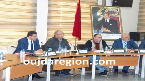 فيديو وصور..مجلس عمالة وجدة يصادق بالاجماع على جدول أعمال الدورة الاستثنائية