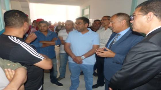 فيديو وصور..تفاصيل زيارة عامل بركان لأكليم