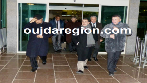 فيديو وصور..لحظة وصول الحكومة المغربية لمطار وجدة أنكاد