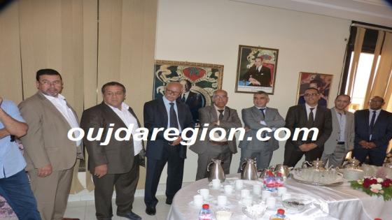 فيديو وصور..الوالي الجامعي يستقبل زهير والكركوري ينصبه مديرا جهويا للنقل