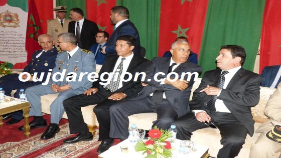 صوت وصور..قصر العدالة بوجدة يحتفل بعيد العرش المجيد