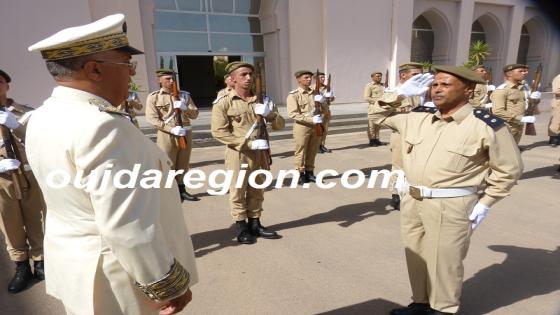 فيديو وصور…والي جهة الشرق يرأس مراسيم تحية العلم الوطني في ذكرى عيد العرش المجيد