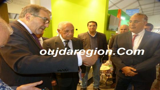 صوت وصورة..المريني مؤرخ المملكة يزور المعرض المغاربي بوجدة ويحضر تكريم ثريا الشاوي