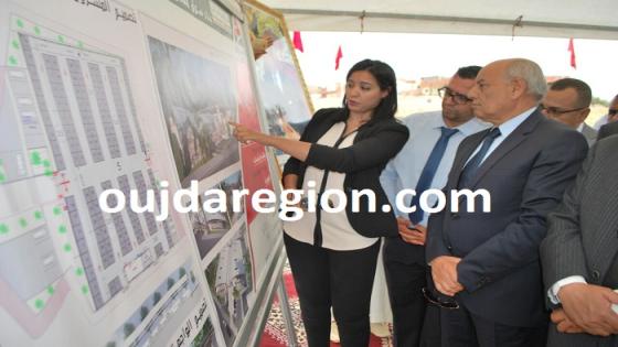 فيديو وصور..تاوريرت:عامل الإقليم يطلق مشروع بناء سوق للباعة المتجولين