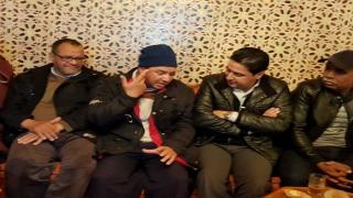 عاجل..عمر حجيرة وجها لوجه مع الذي هدده بالقتل وهذا ما وقع(صور)