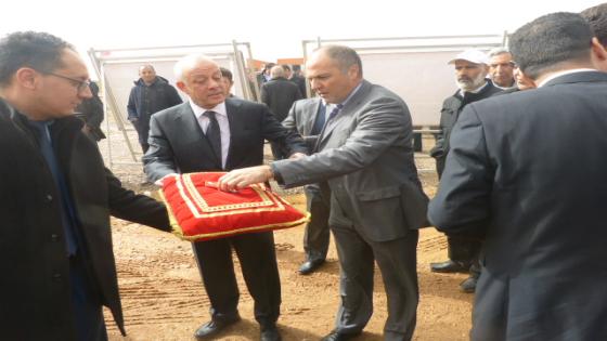 فيديو وصور…بركان:الوالي مهيدية والعامل حوضي يطلقان مشاريع البنية التحتية والتنمية الفلاحية