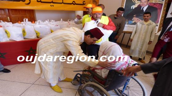 شاهدوا كيف استقبلت ساكنة جرادة المبادرة الملكية للدعم الغذائي “رمضان 1440 ه”