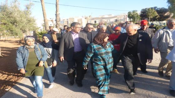 فيديو وصور..وجدة:والي جهة الشرق يفتتح رفقة الساكنة منتزه اسلي