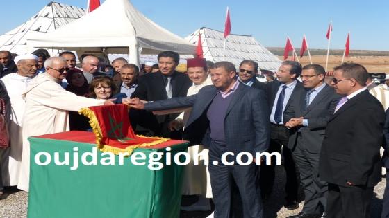 روبرتاج..تيولي :عامل جرادة ورئيس جهة الشرق يطلقان بالشريط الحدودي بناء طريق تمتد على 18 كلم