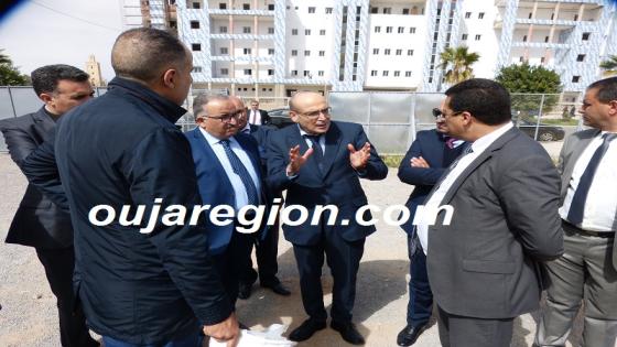 فيديو وصور..الكاتب العام للاسكان يتفقد ورش المقر الجديد للوكالة الحضرية بوجدة