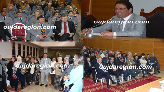 صوت وصور..الادريسي الوكيل العام لاستئنافية وجدة:القانون 13/103 في خدمة المرأة والطفل