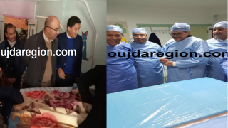 صور…بيوي والصغير يرسمان الفرحة على وجه الأطفال مرضى مستشفى الفارابي