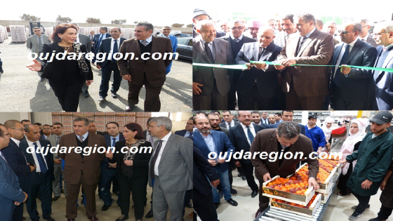 صوت وصور..أخنوش يدشن بالقطب الفلاحي مداغ وحدات للصناعات الغذائية