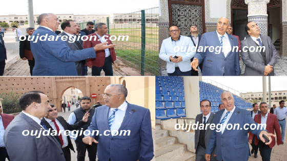 صوتو وصور..عبيابة وزير الشباب والثقافة يختم زيارته لجهة الشرق من وجدة وهذا ما صرح به