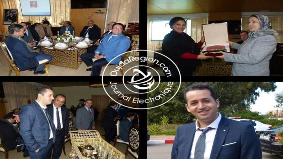 فيديو وصور..الأسرة القضائية بجهة الشرق تحتفي بقوي العزيمة الأستاذ الأعزني بحضور والي الجهة وعامل بركان و450 إطار قضائي