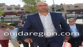 وجدة..هشام الصغير يقدم التعازي لعائلة المستشار الجماعي عبداللطيف كروي