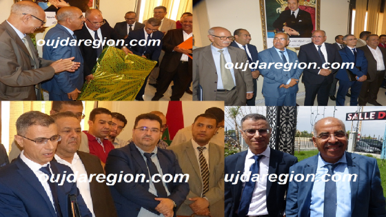 فيديو وصور..الوالي الجامعي يستقبل السعيدي والكاتب العام للوزارة ينصبه مديرا جهويا للنقل
