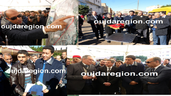 فيديو وصور..أحفير:العامل حبوها وبيوي يطلقان مشاريع التأهيل الحضري والزردالي يشهد بالتغيير