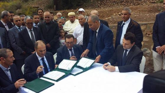 فيديو…حوضي يعطي انطلاق أشغال التهيئة الخارجية لمغارة الجمل بزكزل