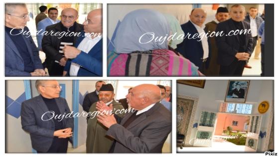 صوت وصور..الوالي خطيب الهبيل يتفقد مرضى السرطان بوجدة