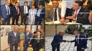 بوعرورو رئيس مجلس جهة الشرق يقيم حفل استقبال على شرف الوفود المشاركة في المعرض الجهوي وجدة