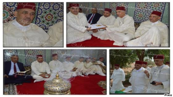بحضور الوالي عطفاوي لجنة ملكية برئاسة قيس بنيحي تسلم هبة ملكية لسيدي يحي بوجدة